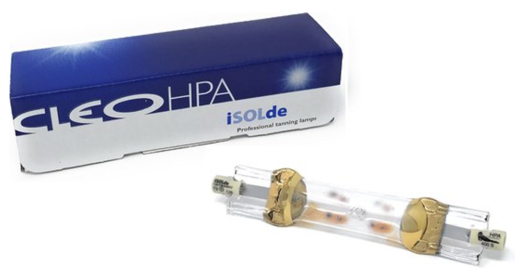 Set van 4 x iSOLde Licht CLEO HPA 400 S voor Philips SunMobile en Hapro MobileSun