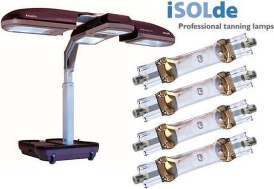 Set van 4 x iSOLde Licht CLEO HPA 400 S voor Philips SunMobile en Hapro MobileSun