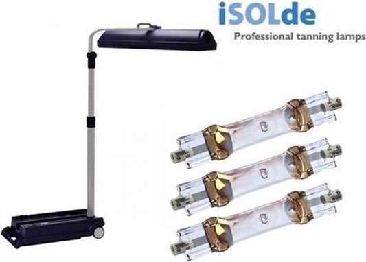 Set van 3 x iSOLde Licht CLEO HPA 400 S voor Philips SunMobile en Hapro MobileSun
